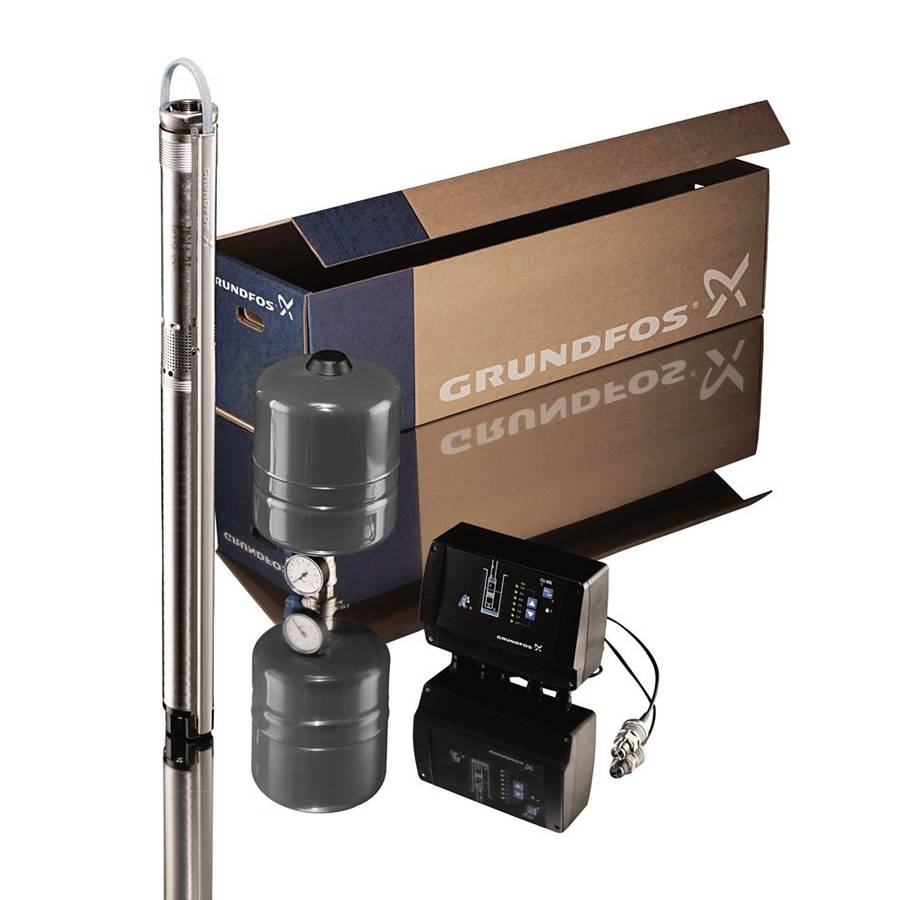 Скважинный насос Grundfos SQE 2-85 комплект Грундфос  по лучшей цене с доставкой - интернет-магазин Прогрессивные решения