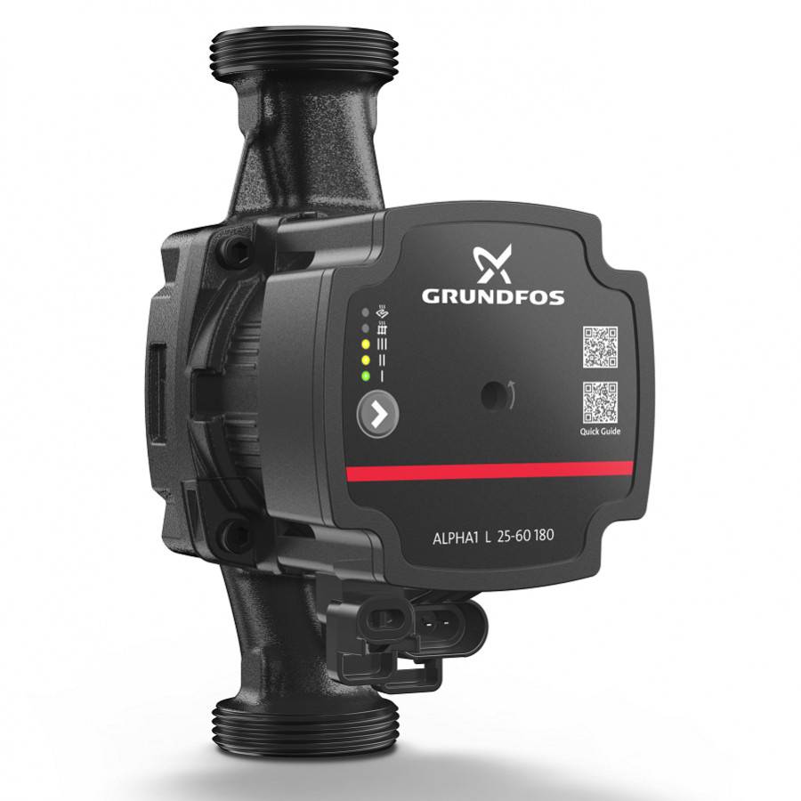 Циркуляционный насос Grundfos ALPHA1 L 25-40 130 Грундфос  по лучшей цене с доставкой - интернет-магазин Прогрессивные решения