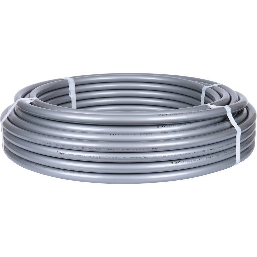 Купить SPX-0001-002535 STOUT PEX-a труба из сшитого полиэтилена 25х3,5 STOUT по лучшей цене с доставкой - интернет-магазин Прогрессивные решения