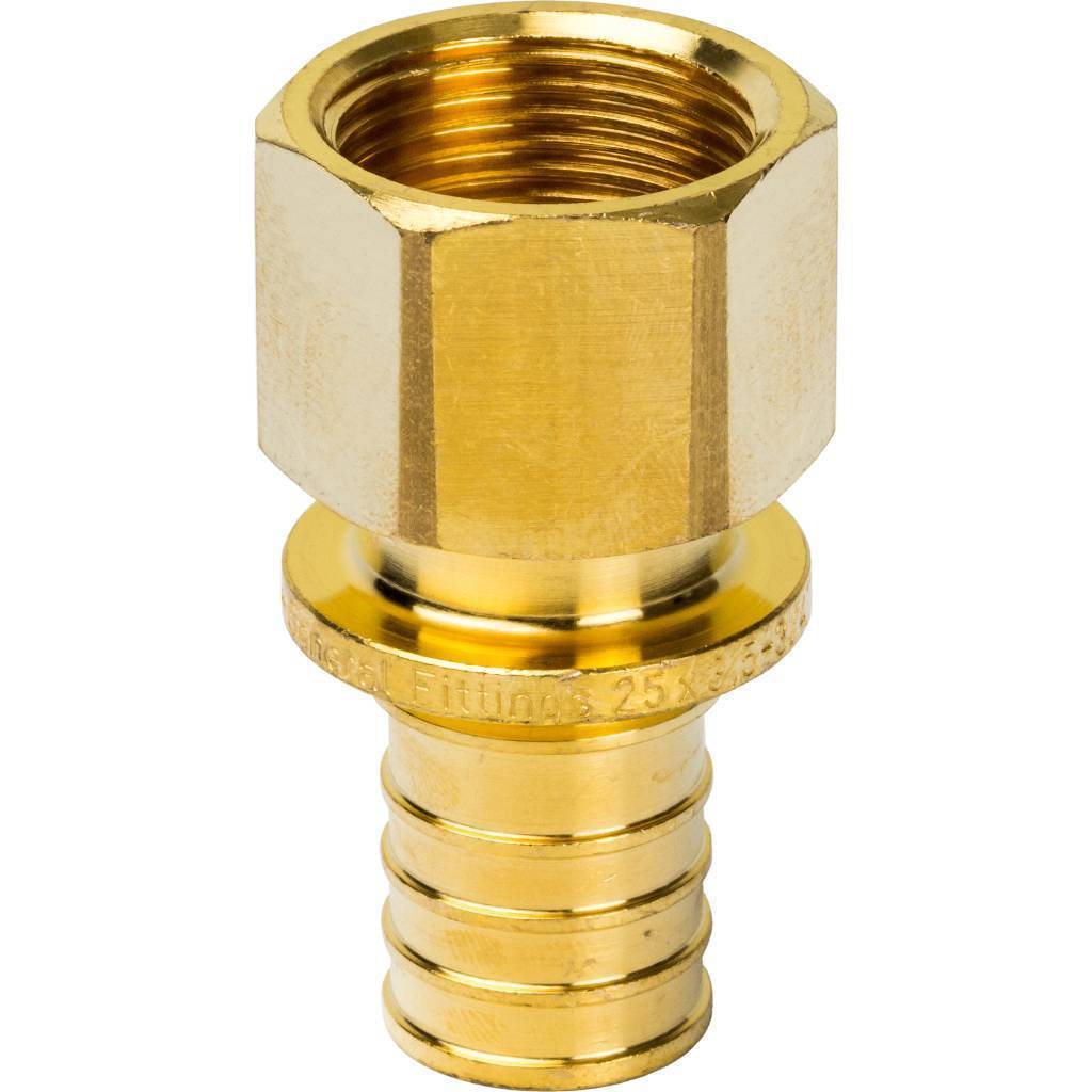 Купить SFA-0002-002534 STOUT  Переходник с внутренней резьбой 25xG 3/4" для труб из сшитого полиэтилена аксиальный STOUT по лучшей цене с доставкой - интернет-магазин Прогрессивные решения