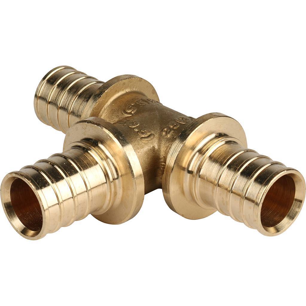 Купить SFA-0013-000025 STOUT  Тройник равнопроходный 25x25x25 для труб из сшитого полиэтилена аксиальный STOUT по лучшей цене с доставкой - интернет-магазин Прогрессивные решения