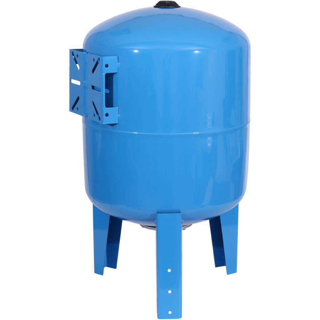 Купить STW-0002-000080 STOUT STW-0002 Расширительный бак, гидроаккумулятор 80 л. вертикальный (цвет синий) STOUT по лучшей цене с доставкой - интернет-магазин Прогрессивные решения