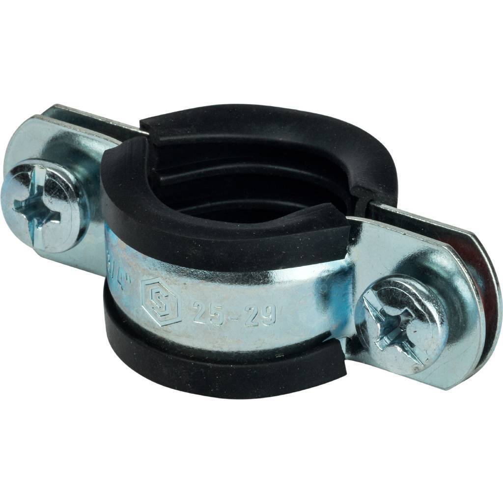 Купить SAC-0020-000034 STOUT SAC-0020 Хомут для труб с гайкой 3/4"(25-29) STOUT по лучшей цене с доставкой - интернет-магазин Прогрессивные решения