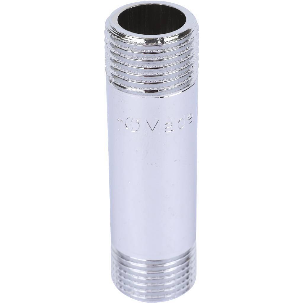 Купить SFT-0061-001270 STOUT  Удлинитель НН хромированный 1/2"x70 STOUT по лучшей цене с доставкой - интернет-магазин Прогрессивные решения
