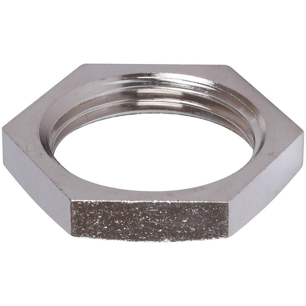 Купить SFT-0060-000034 STOUT  Контргайка никелированная 3/4" STOUT по лучшей цене с доставкой - интернет-магазин Прогрессивные решения