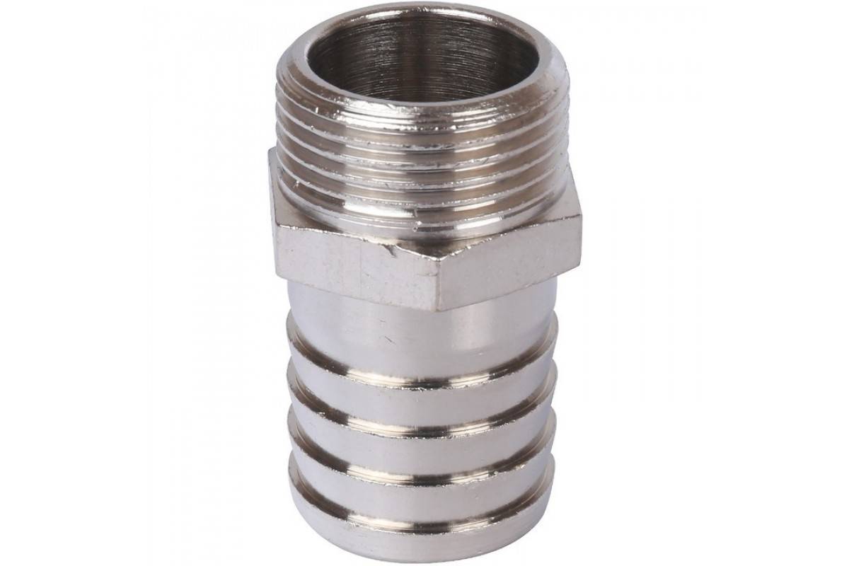Купить SFT-0067-003812 STOUT  Штуцер НР никелированный 3/8"x12 STOUT по лучшей цене с доставкой - интернет-магазин Прогрессивные решения