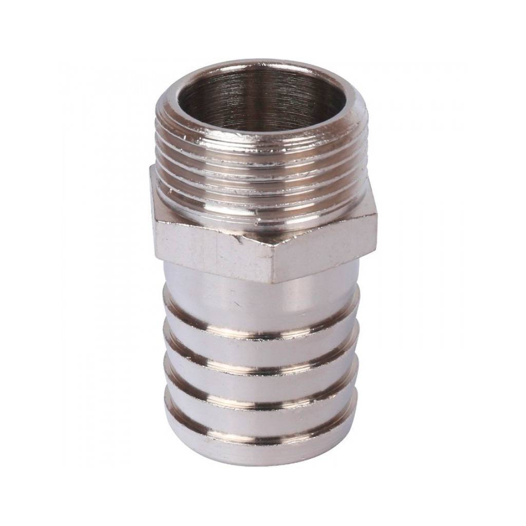 Купить SFT-0067-003814 STOUT  Штуцер НР никелированный 3/8"x14 STOUT по лучшей цене с доставкой - интернет-магазин Прогрессивные решения