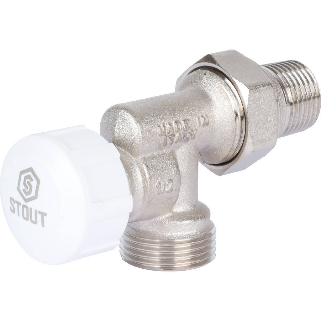 Купить SVT-0005-100015 STOUT Клапан термостатический осевой, 1/2" х 3/4"ЕК STOUT по лучшей цене с доставкой - интернет-магазин Прогрессивные решения