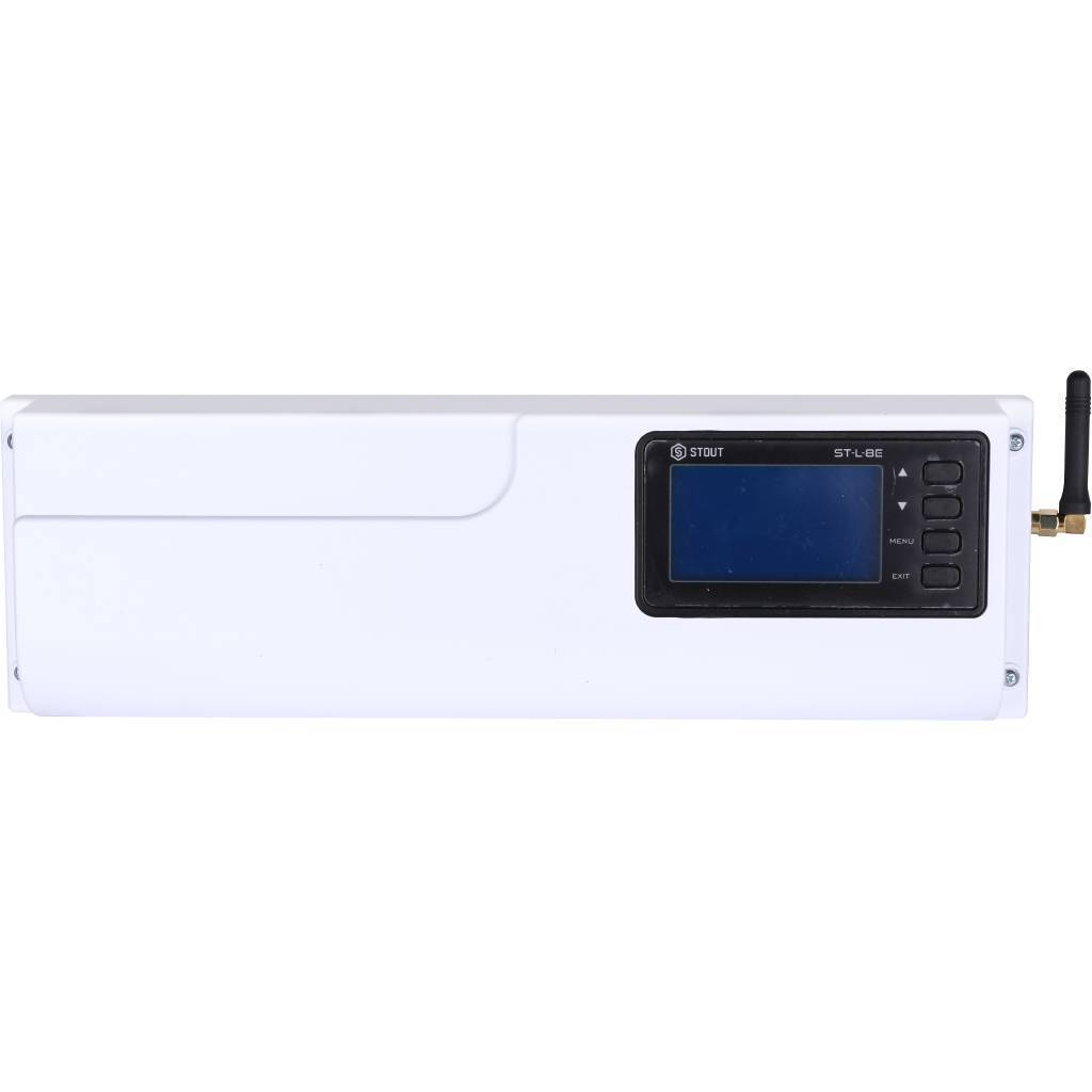 Купить STE-0101-008000 STOUT  Беспроводной контроллер термостатических клапанов L-8e STOUT по лучшей цене с доставкой - интернет-магазин Прогрессивные решения