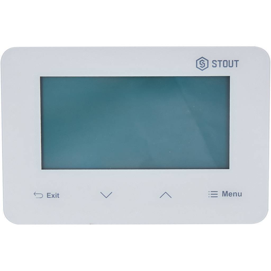 Купить STE-0101-029331 STOUT  Проводной комнатный двухпозиционный регулятор ST-293v3, белый STOUT по лучшей цене с доставкой - интернет-магазин Прогрессивные решения