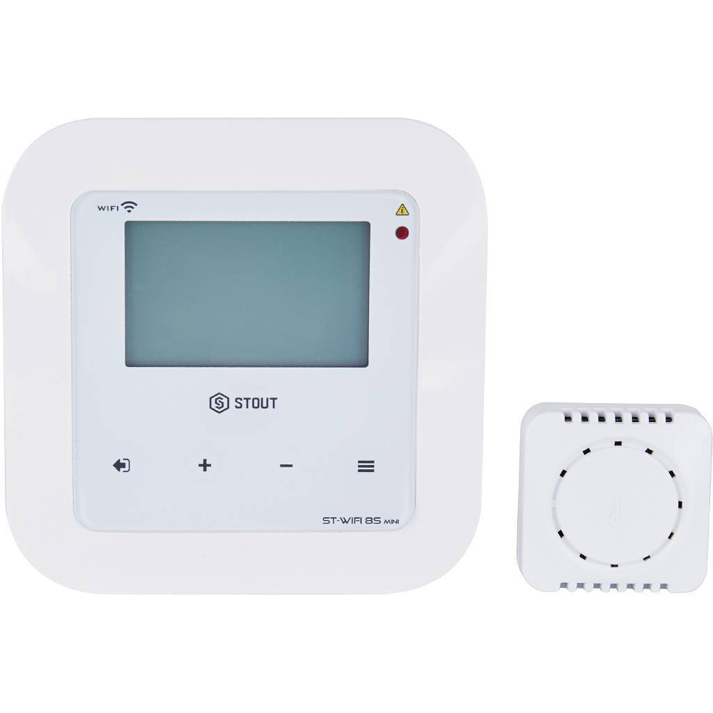 Купить STE-0101-100081 STOUT  Интернет регулятор температуры ST-WIFI 8S mini STOUT по лучшей цене с доставкой - интернет-магазин Прогрессивные решения