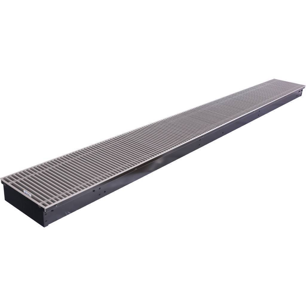 Купить SCN-1100-0824220 STOUT  Конвектор внутрипольный SCN 80.240.2200 (Решётка роликовая, анодированный алюминий) STOUT по лучшей цене с доставкой - интернет-магазин Прогрессивные решения