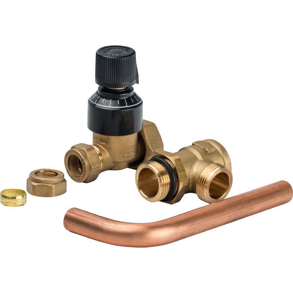 Купить SDG-0020-003002 STOUT SDG-0019 Байпас для насосно-смесительного узла SDG-0120-001000, SDG-0120-001002,   G 3/4” - Rp 3/4” STOUT по лучшей цене с доставкой - интернет-магазин Прогрессивные решения