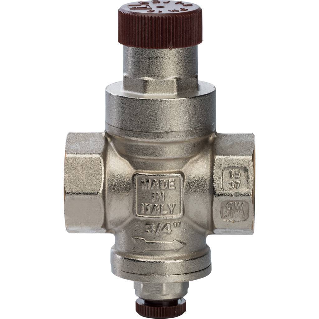 Купить SVS-0010-000020 STOUT SVS 3/4" Редуктор давления с давлением на выходе 1…4 бар с подсоединением для манометра STOUT по лучшей цене с доставкой - интернет-магазин Прогрессивные решения