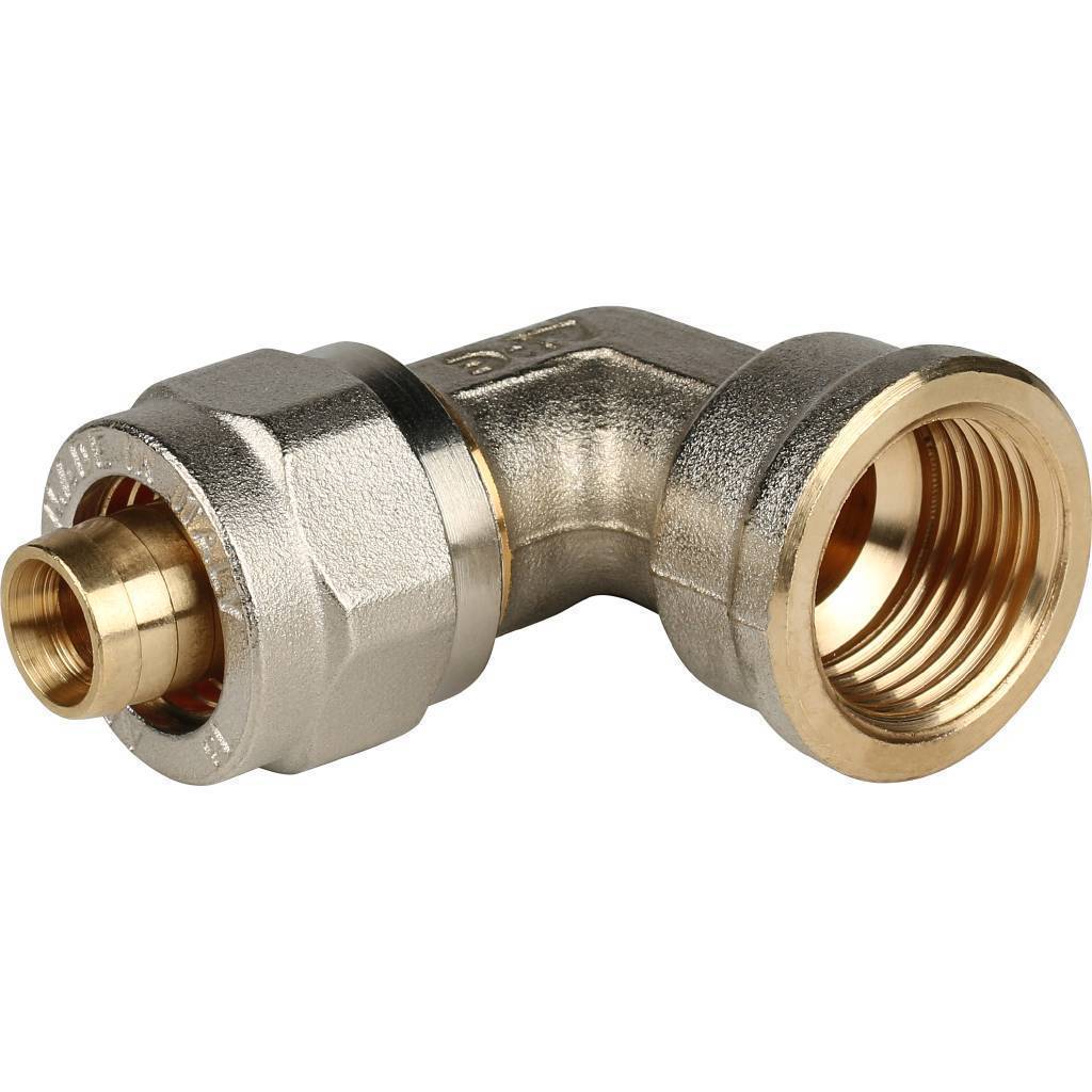 Купить SFS-0007-001216 STOUT   Угольник-переходник с внутренней резьбой 1/2"х16 для металлопластиковых труб винтовой STOUT по лучшей цене с доставкой - интернет-магазин Прогрессивные решения